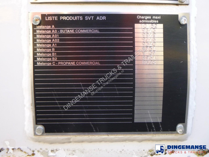 شاحنة Renault 270 4x2 gas tank 20.3 m3