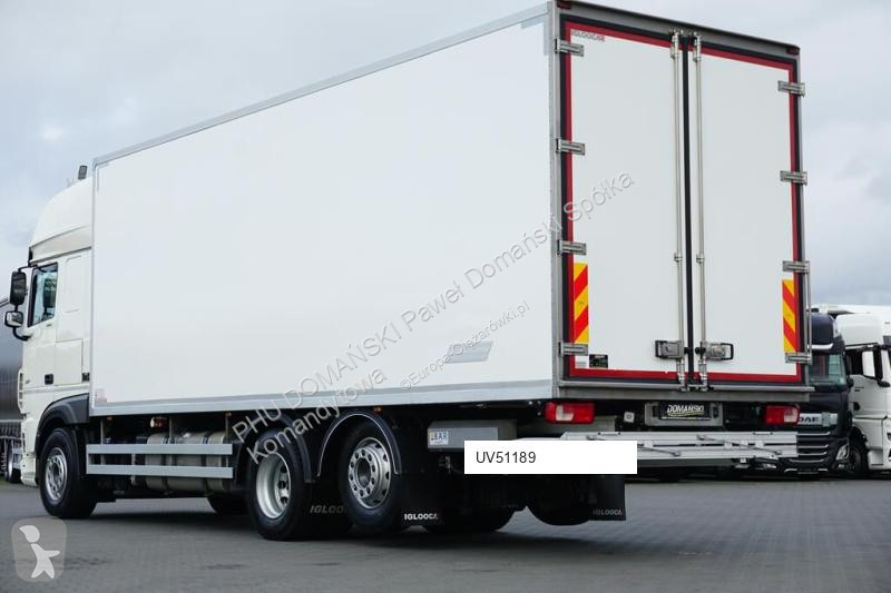 شاحنة DAF XF 480 / E 6 / ACC / CHŁODNIA + WINDA...