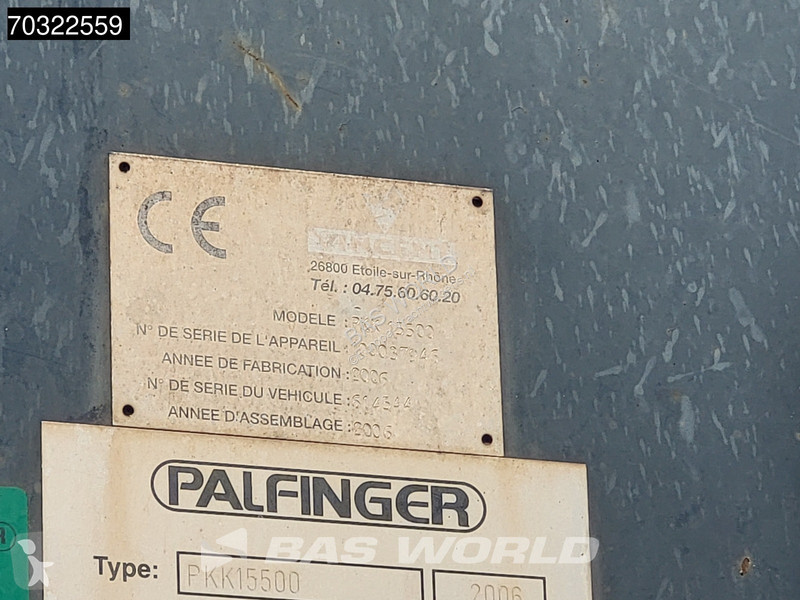 شاحنة Volvo FM 420 FM 6X2 Palfinger PK15500...