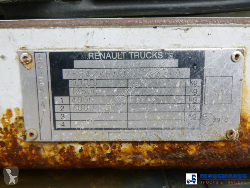 شاحنة Renault 180 dci 4x2 fuel tank 6.5 m3 / 2...