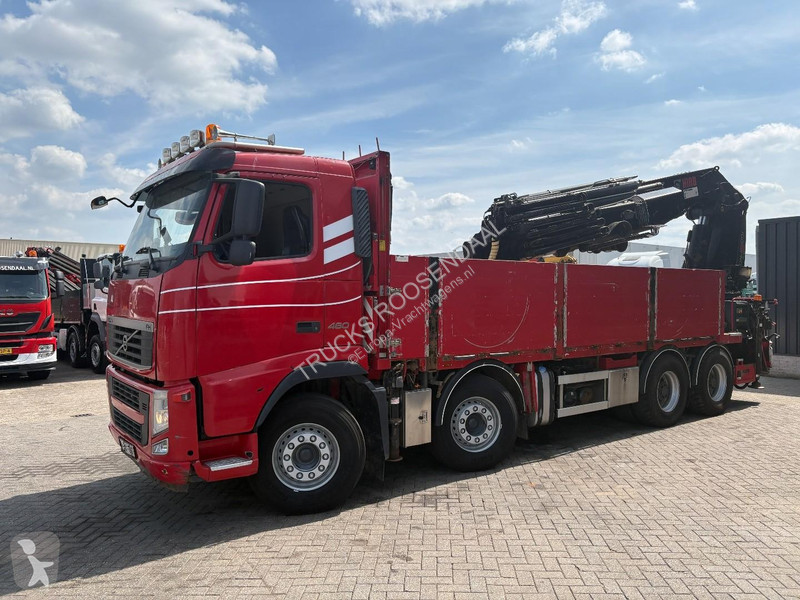 شاحنة Volvo 12460 + HIAB 700E-6 HI HIPRO + JIB...