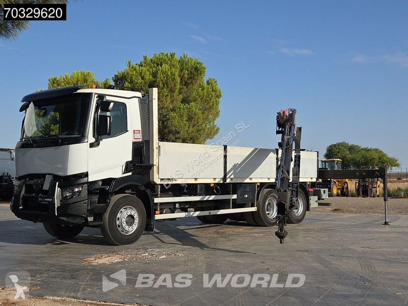 Camión Renault K 380 K 6X4 Grua Palfinger...