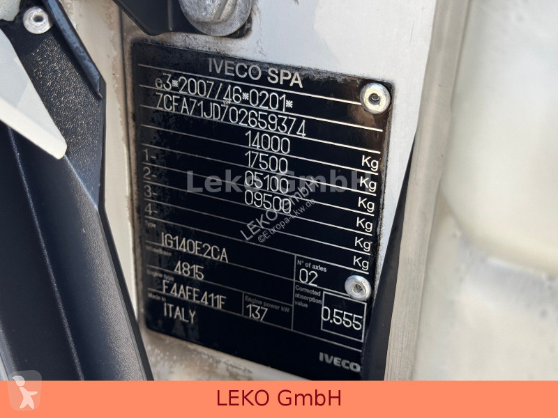 شاحنة Iveco 140 E 19 Mit Carrier Sp 850 Mt