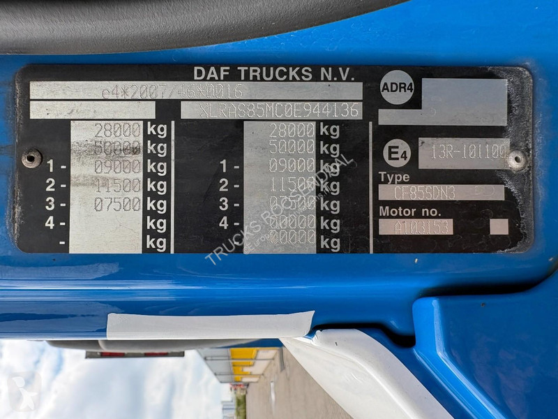 شاحنة DAF 85410 + FASSI F365A - 6X EXT. +...