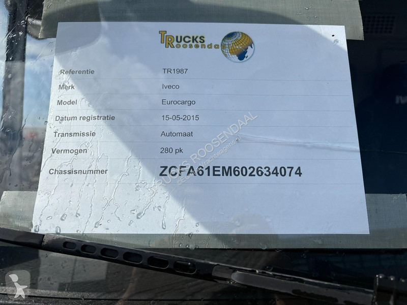 Грузовик Iveco 120E28 + DHOLLANDIA LOADLIFT +...