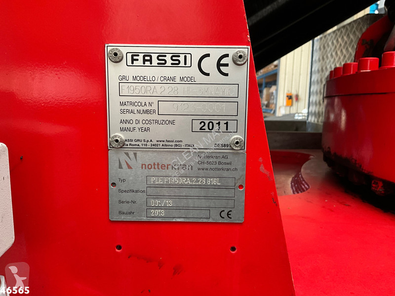 Camion Scania 620 10x4 Fassi 195 Tonmeter...