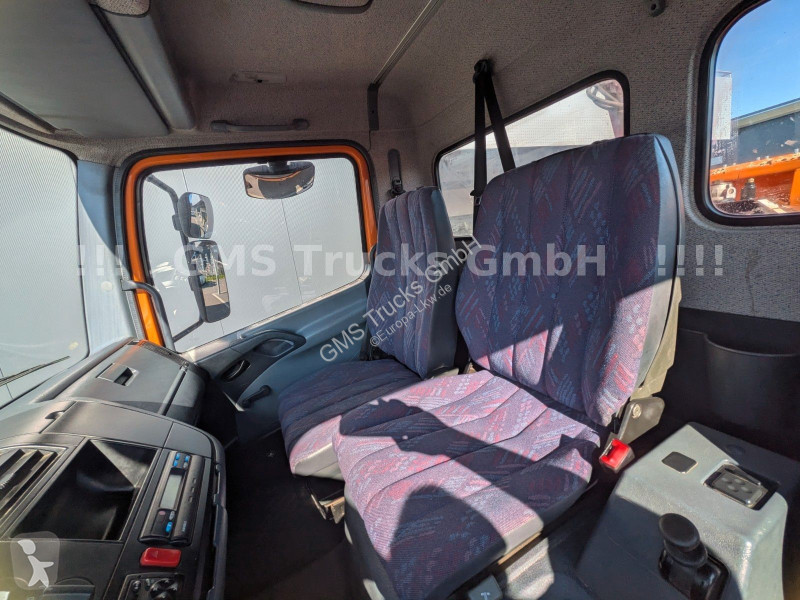 Vrachtwagen Mercedes 1218 / Kipper+Kran / load...