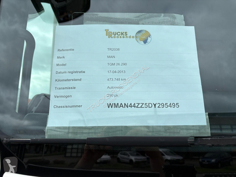 Teherautó MAN 26.290 + CHEREAU 9.31 METERS +...
