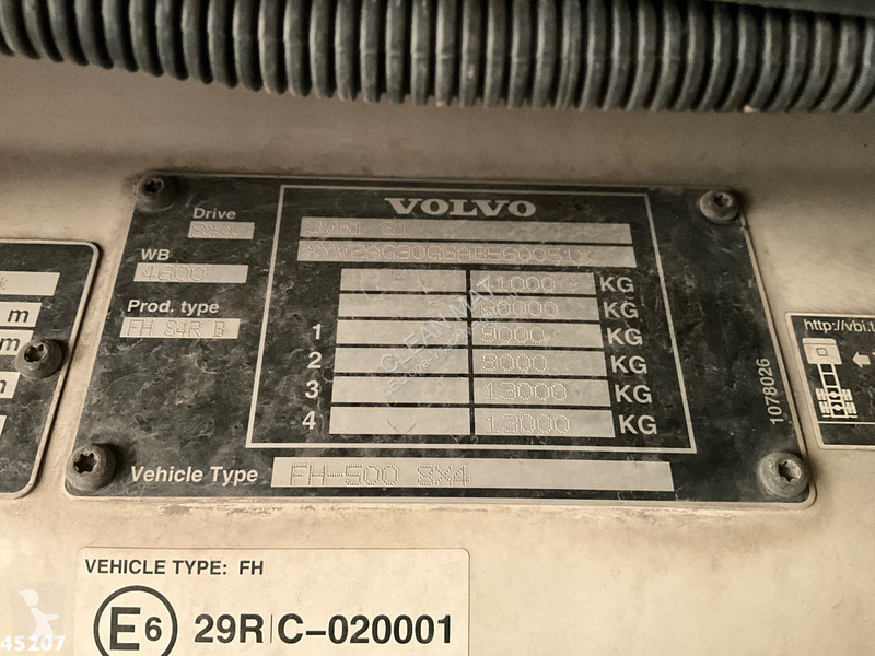 Volvo 500 8x4 Effer 65 Tonmeter laadkraan +...