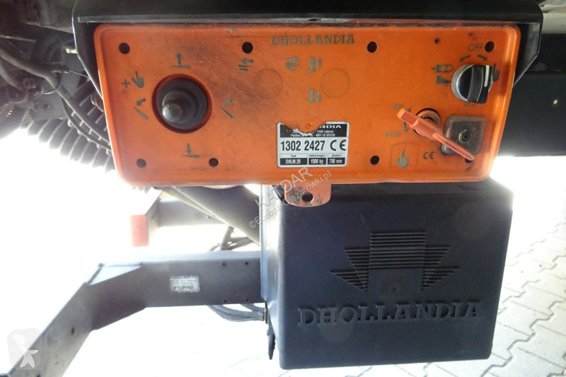 DAF 55250 Euro 5 kontener 20 palet winda klapa...