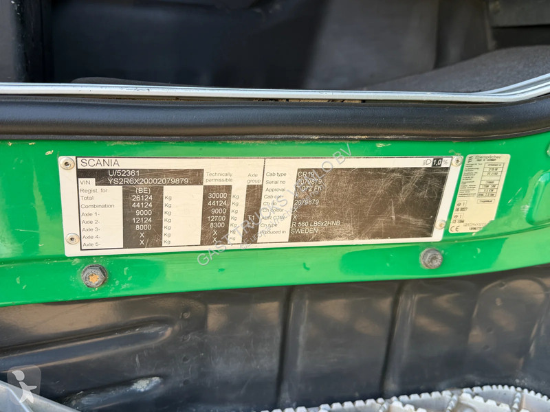Scania 560 V8 6x2 Hiab 20T Haakarm etarder *660...