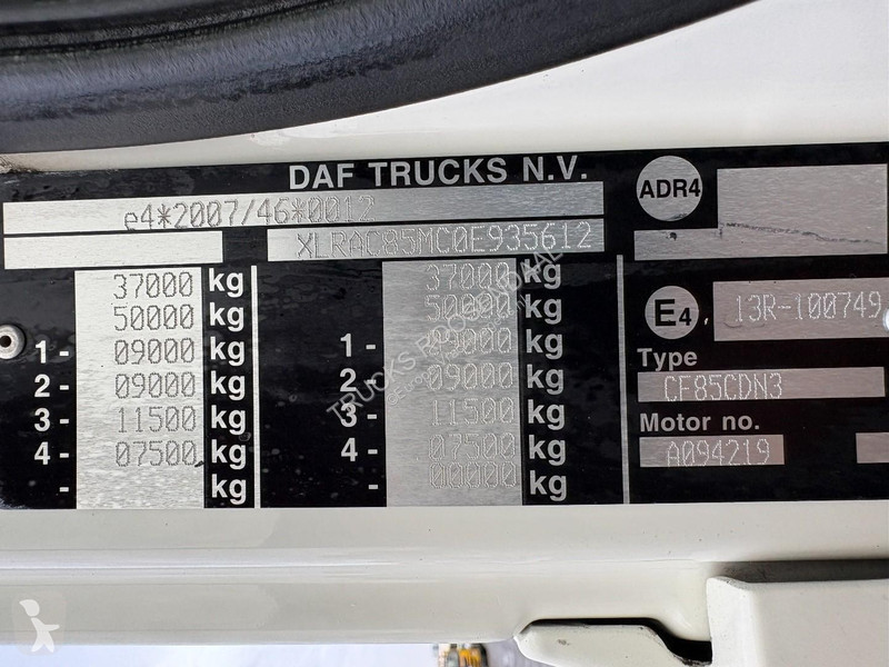 Kamion DAF CF 360 + PALFINGER PK 22---3X EXT. +...