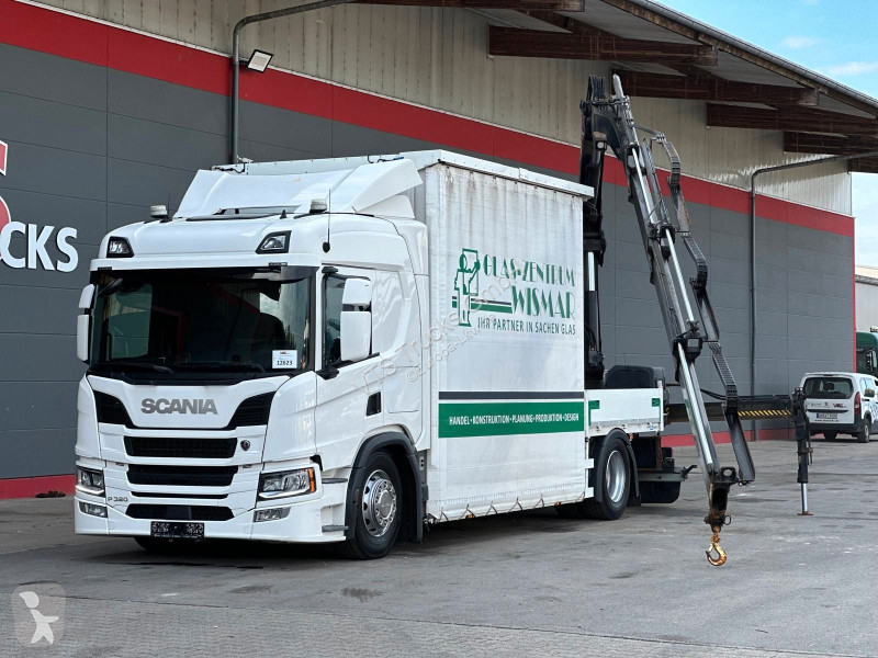 Kamion Scania P320 4x2   Pritsche/HIAB XHiDOU...