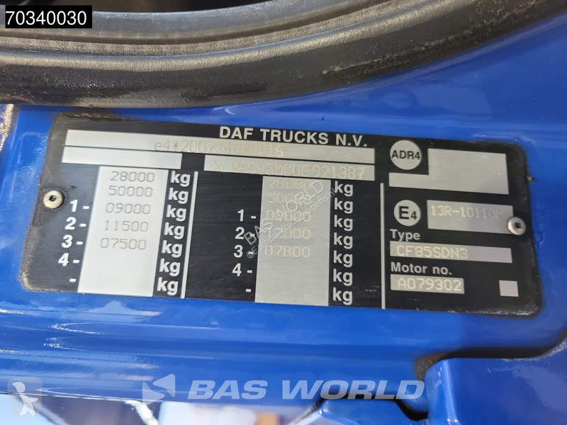 Kamion DAF 410 6X2 NL-Truck VDL S-21 6200...