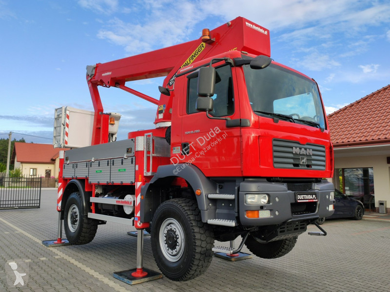 Camion MAN TGM 4x4 Zwyżka Bison Palfinger TKA...