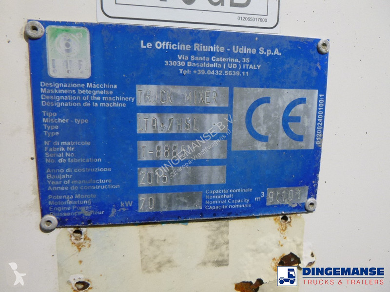 Camion MAN 32.360 8X4 Euro 6 Imer concrete...