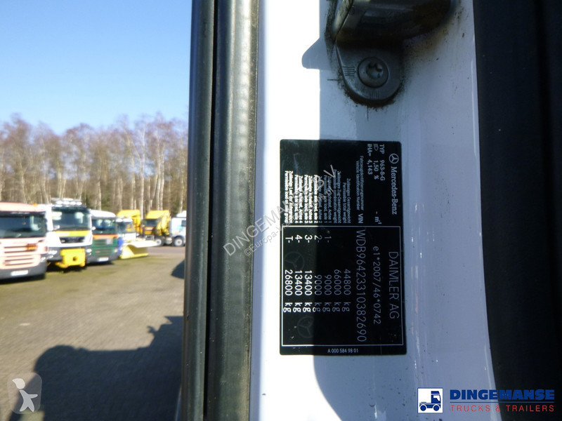 Camion Mercedes 4545 8x8 AJK container hook 25 t