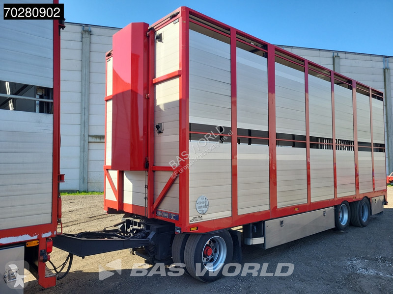 Kamion Scania G420 6X2 Cattle transport combi...