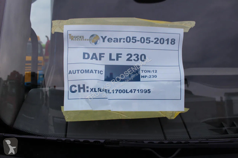 Camión DAF 230 + EURO 6 + KONVEKTA KOELING +...