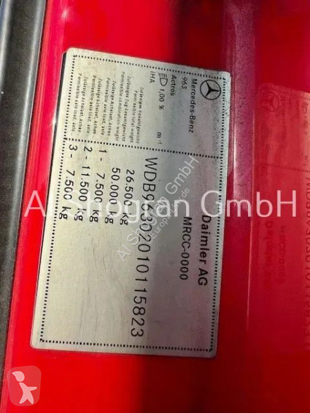 شاحنة مقطورة Mercedes 2745 6x2/Mitsubishi...