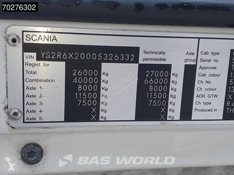 Camion Scania R480 R 6X2 Thermo-king T-1200 R...