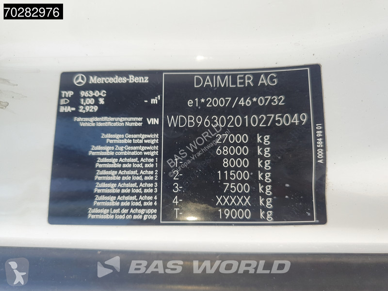 Camion Mercedes 2548 6X2 BDF ACC Xenon...