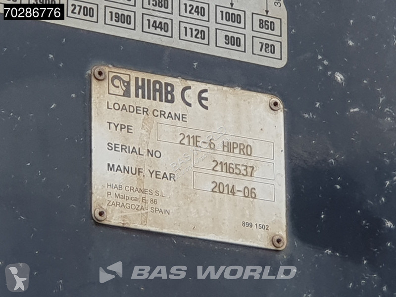 Camion Mercedes 3240 8X4 HIAB 211E-6 HIPRO...
