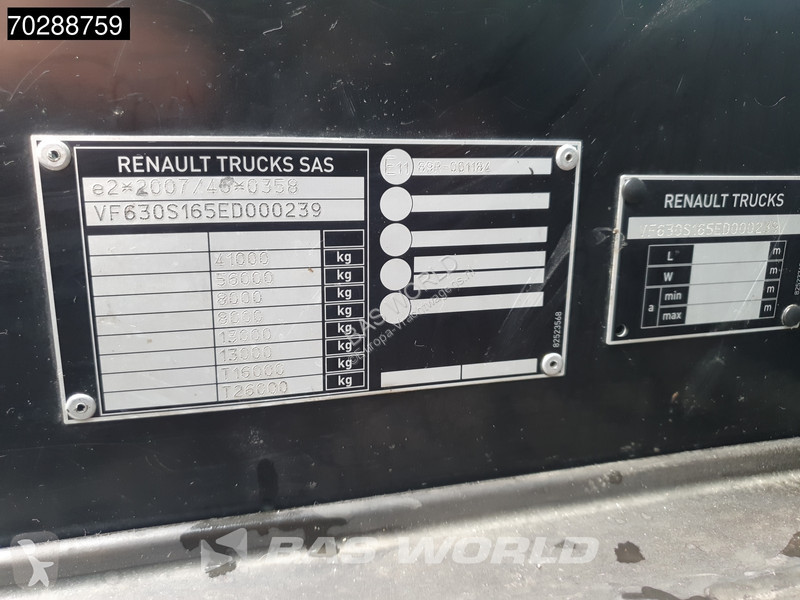 Kamion Renault C 430 8X4 18m3 Aluminium Tipper...