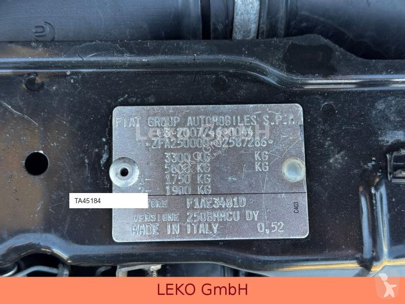 Camion Fiat 2,3 Kühlaggregat Defekt