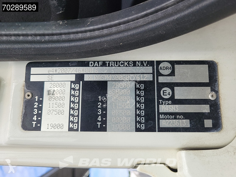 Vrachtwagen DAF 510  6X2 21Tons HIAB XR21SL53...