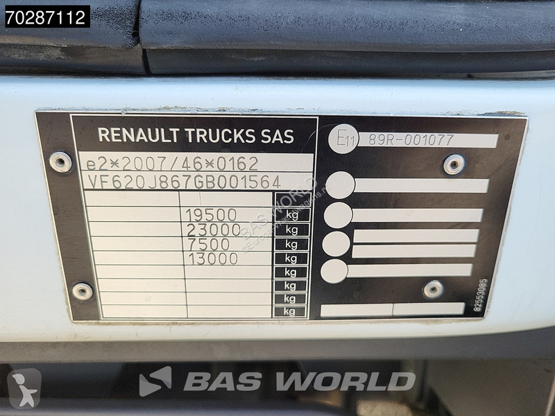 Kamion Renault D 280 4X2 19.5tonner Supra 1250...