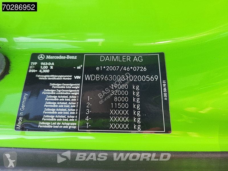 Kamion Mercedes 1827 4X2 19tonner 2tons...