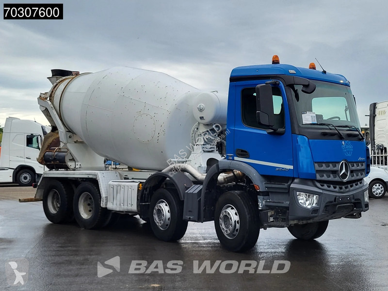 Betonárske zariadenie Mercedes 3240 8X4 9m3...