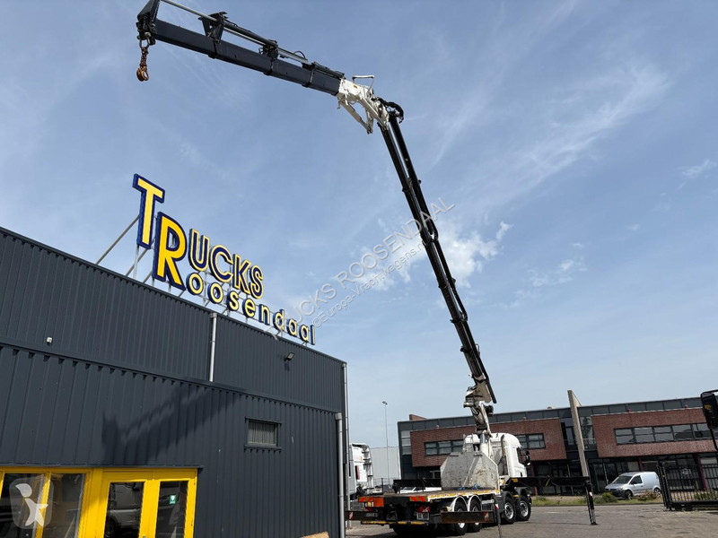 شاحنة Scania R 520 V8 + PAFINGER 72002 6X + JIB...
