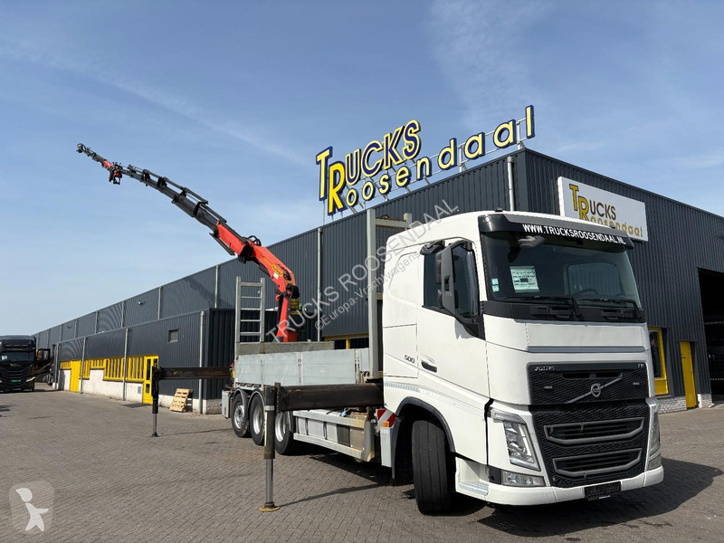 شاحنة Volvo 500 8x4 + PALFINGER PK 34002 6x EXT...