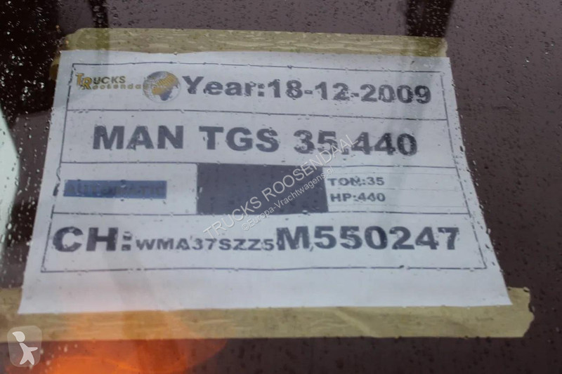 شاحنة MAN 35.440 + COPMA 450 6x + 8X4 + SPRING...