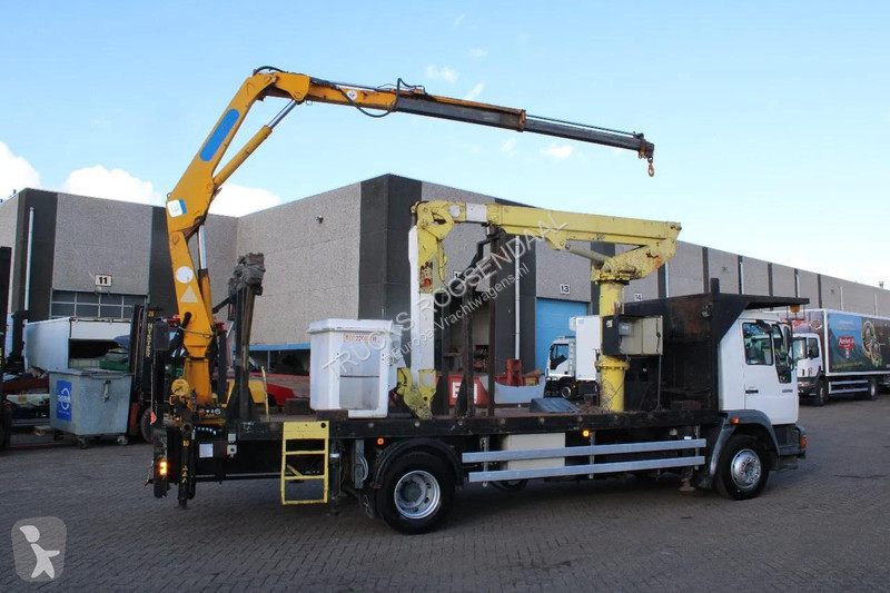 شاحنة MAN + EURO 2 + PTO + CRANE