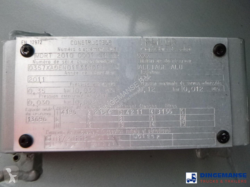 Camión Renault 270 dxi 4x2 fuel tank 13 m3 / 4...