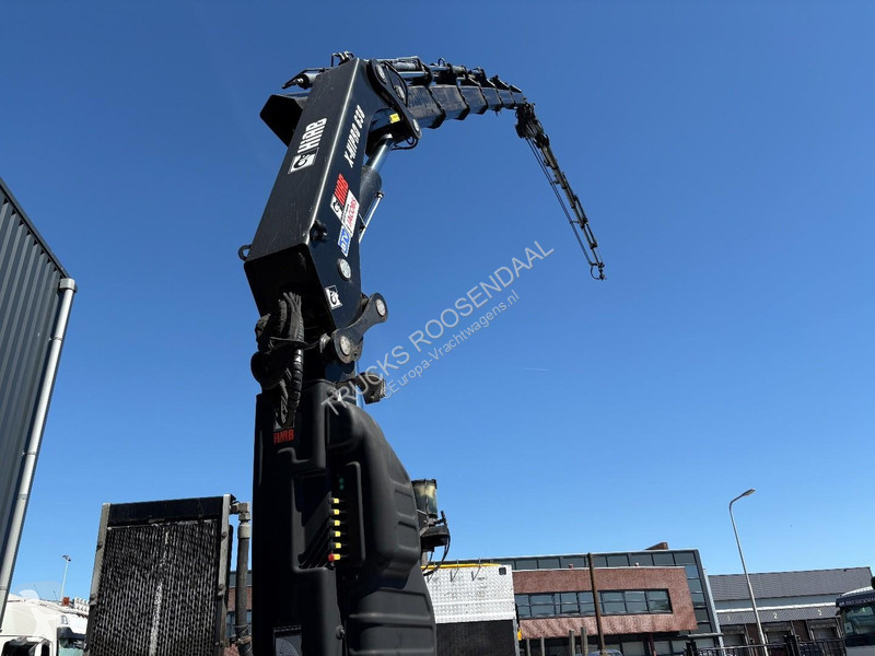 شاحنة Volvo 500 + HIAB 638 E-6 + JIB 6x + 8X4...
