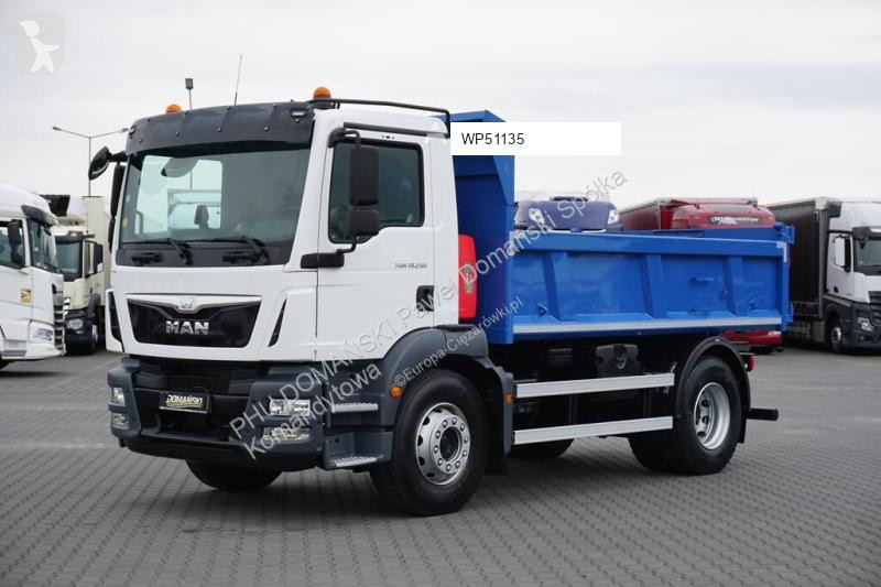 شاحنة MAN / TGM / 19.250 / E 6 / ACC / WYWROTKA...