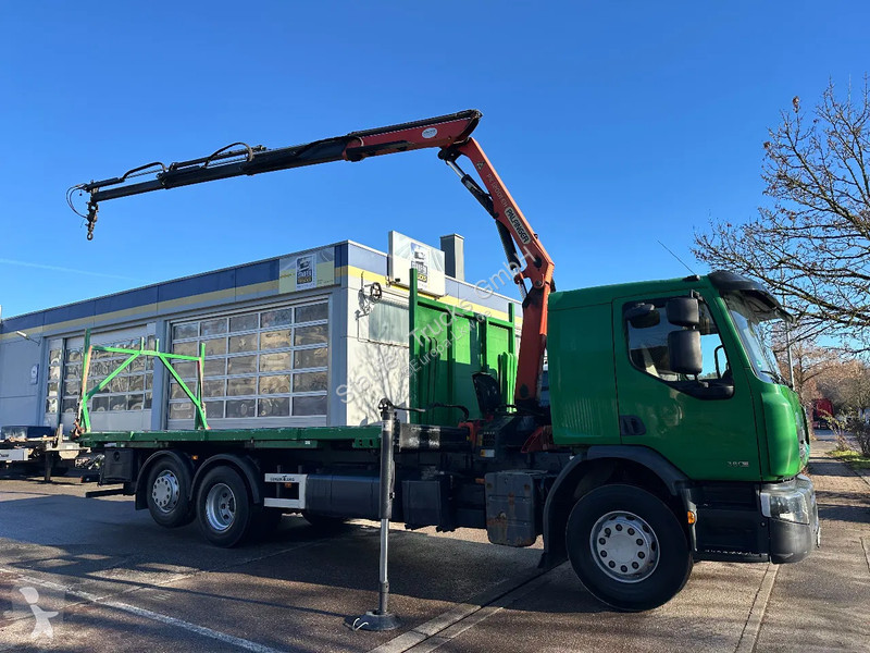 شاحنة Renault 380 6x2 *Pritsche *Palfinger...