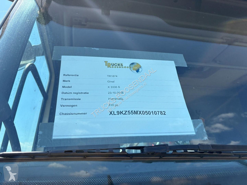 شاحنة Ginaf X 3335 S + PALFINGER E 165 Z + 6X6...