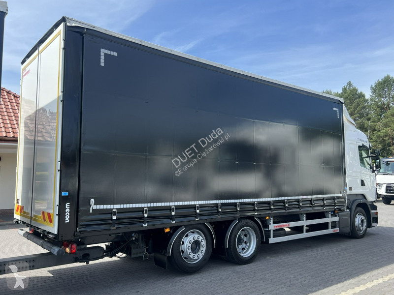 Camión Scania R410 bez EGR Zabudowy Wecon 120m...