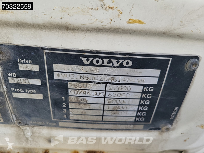 شاحنة Volvo FM 420 FM 6X2 Palfinger PK15500...