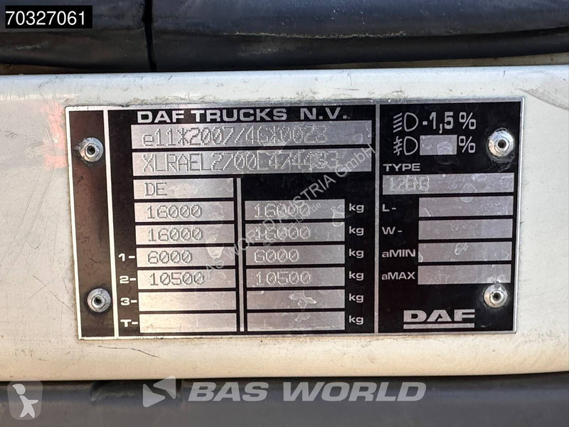شاحنة DAF LF 260 LF 4X2 16t Automatic Gearbox...