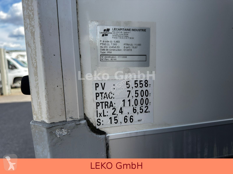 شاحنة Iveco 75 E 160 Mit Xarios 600 Bis -29°C
