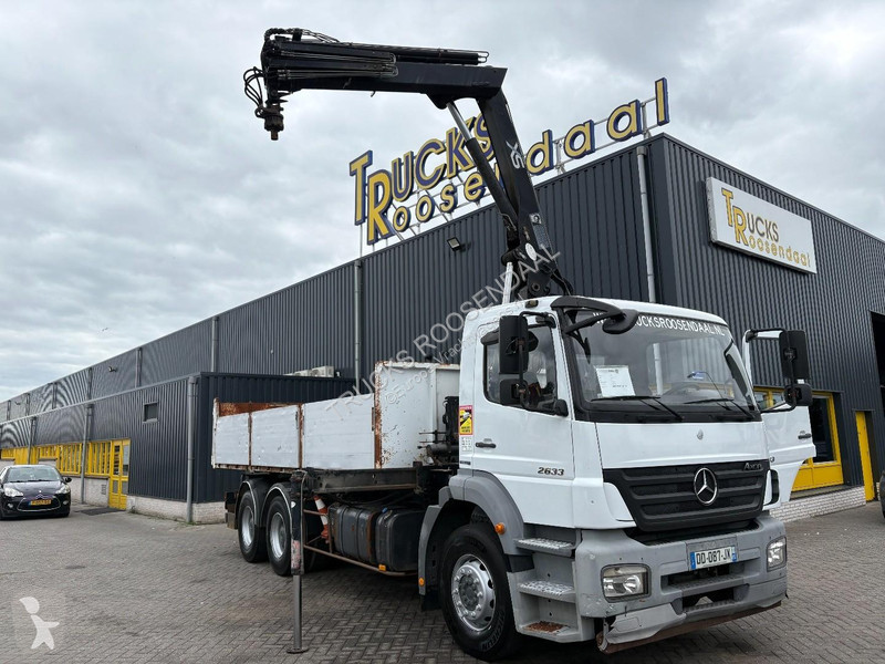 شاحنة Mercedes 2633 + HIAB 122 B-2 + 6X4 +...