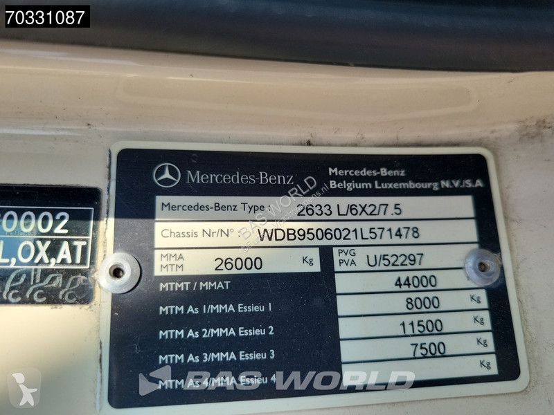Camion Mercedes 2633 6X2 20.600 liter Stokota...