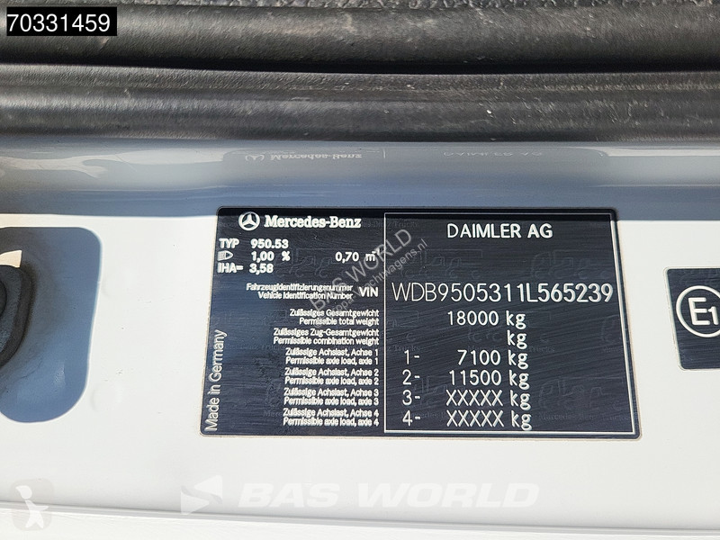 شاحنة Mercedes 1833 4X2 Tank Truck 3...