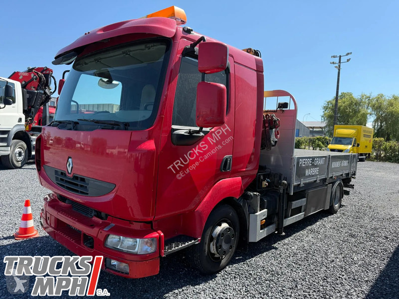 شاحنة Renault *Grue Effer 62-3S*257000 km*